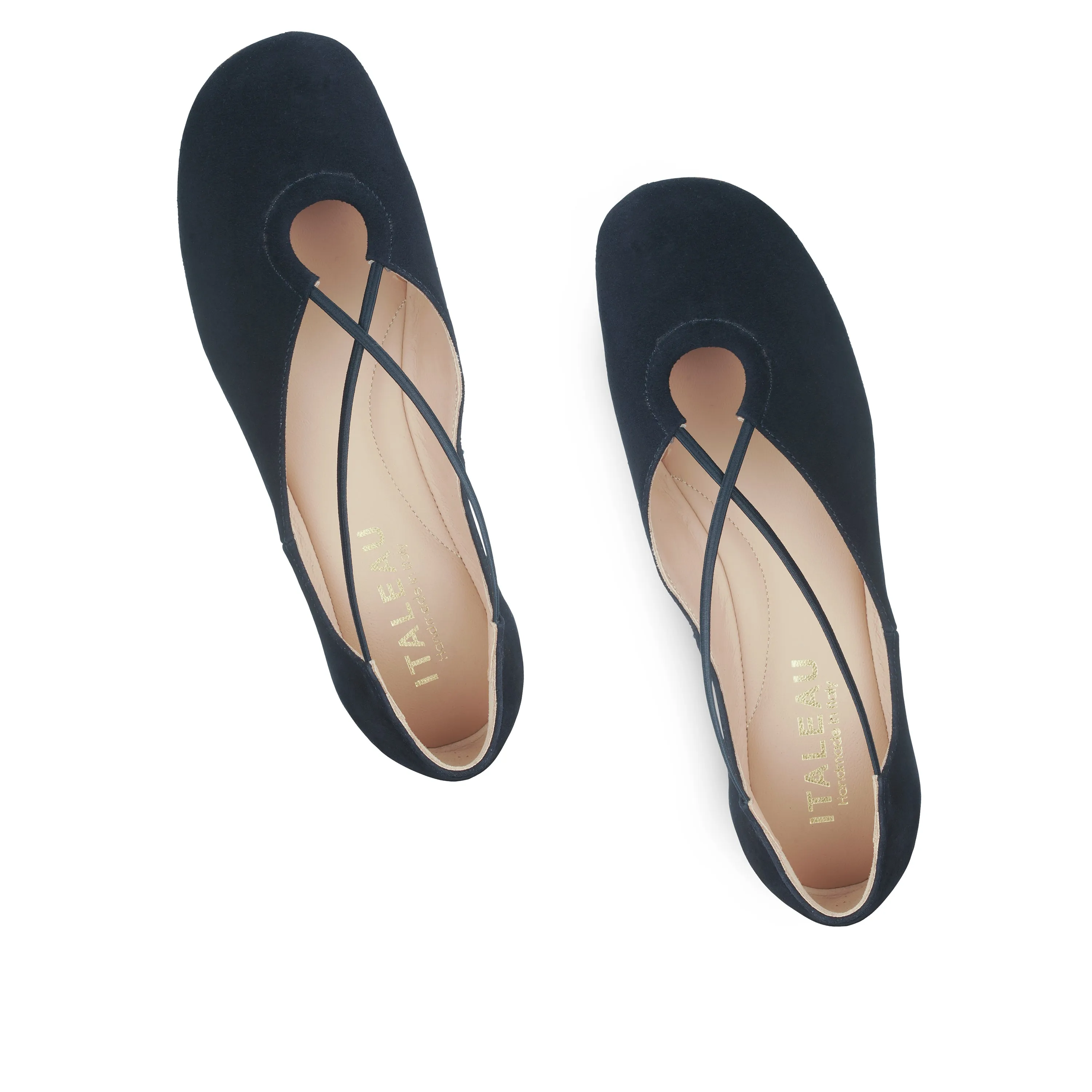 Bria Flexlite Flats Darkest Blue