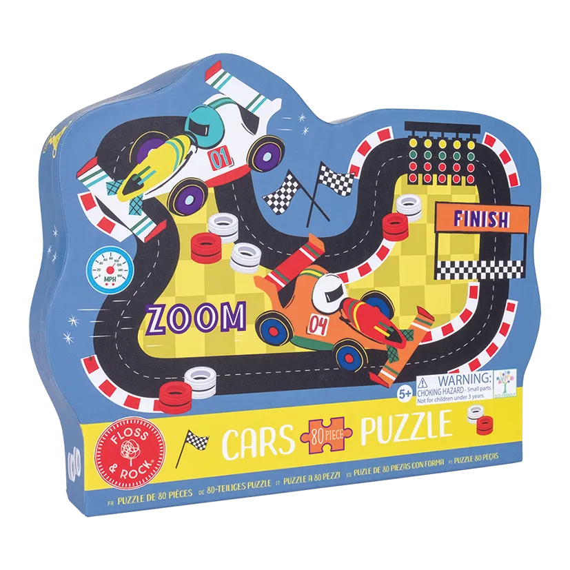 Cars Race Track 80 Piece Puzzle