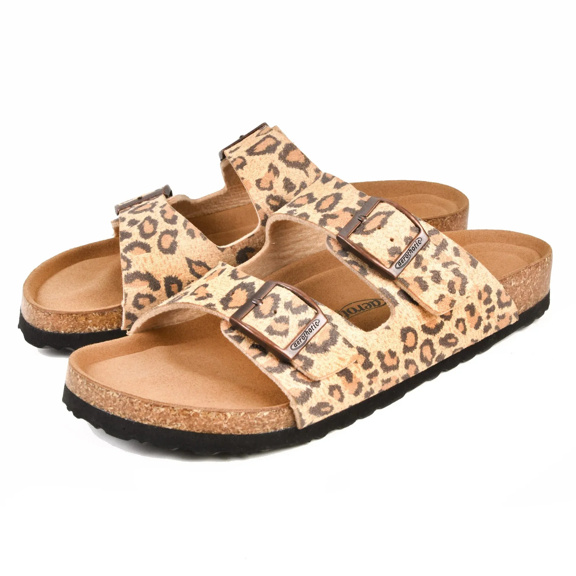 Ellys Women’s Slide Sandals in Leopard