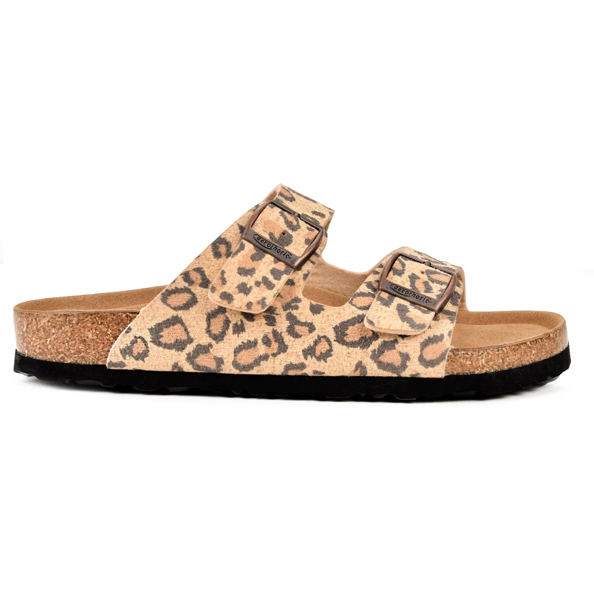Ellys Women’s Slide Sandals in Leopard