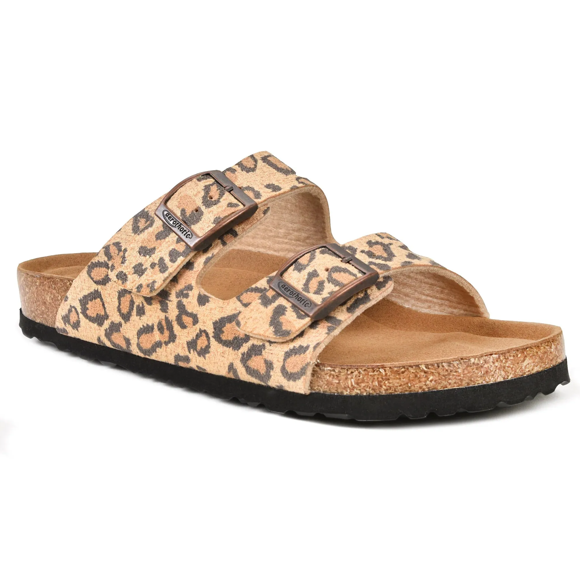 Ellys Women’s Slide Sandals in Leopard