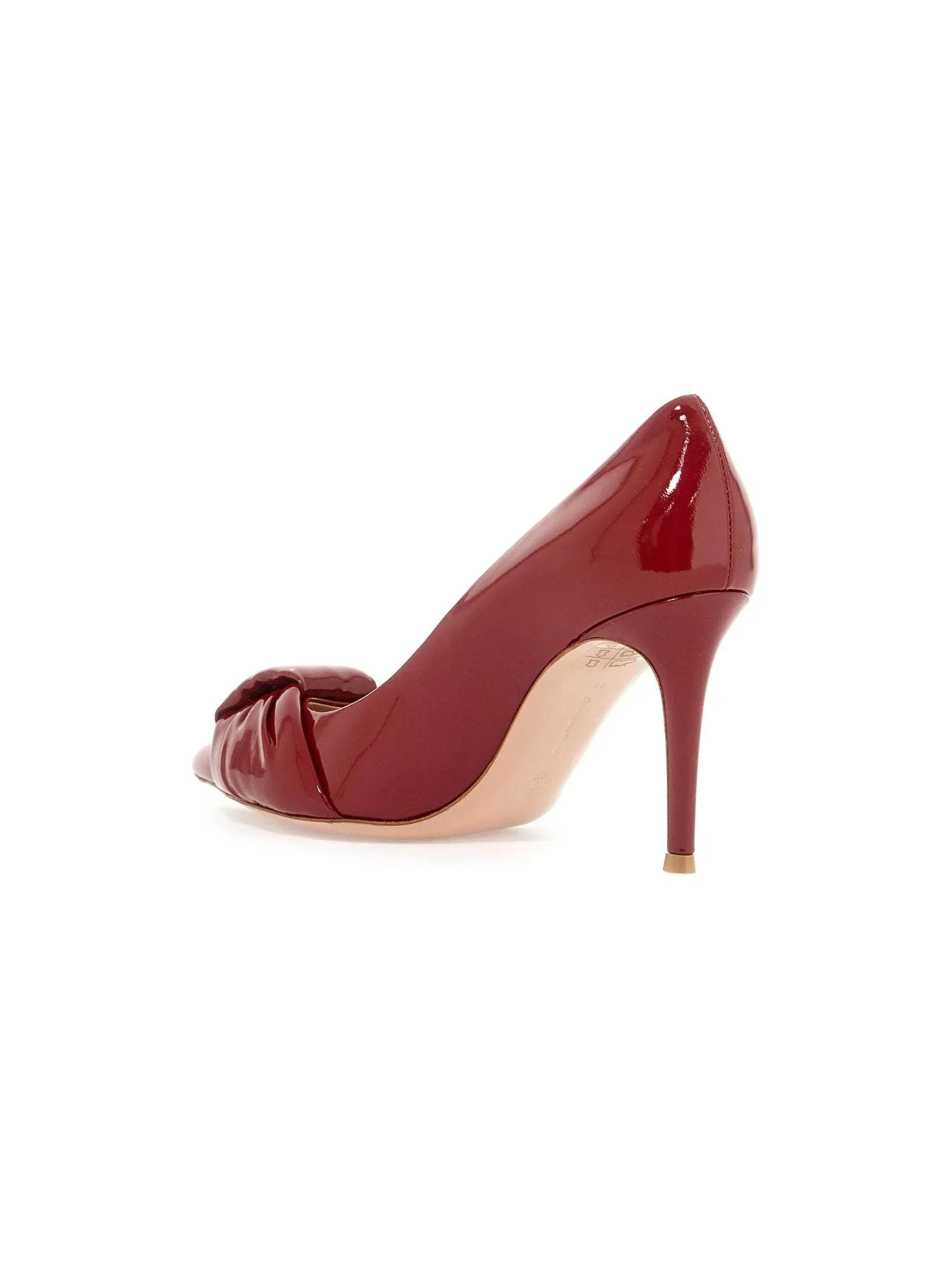 Gianvito Rossi Patent Leather Slingback Pumps