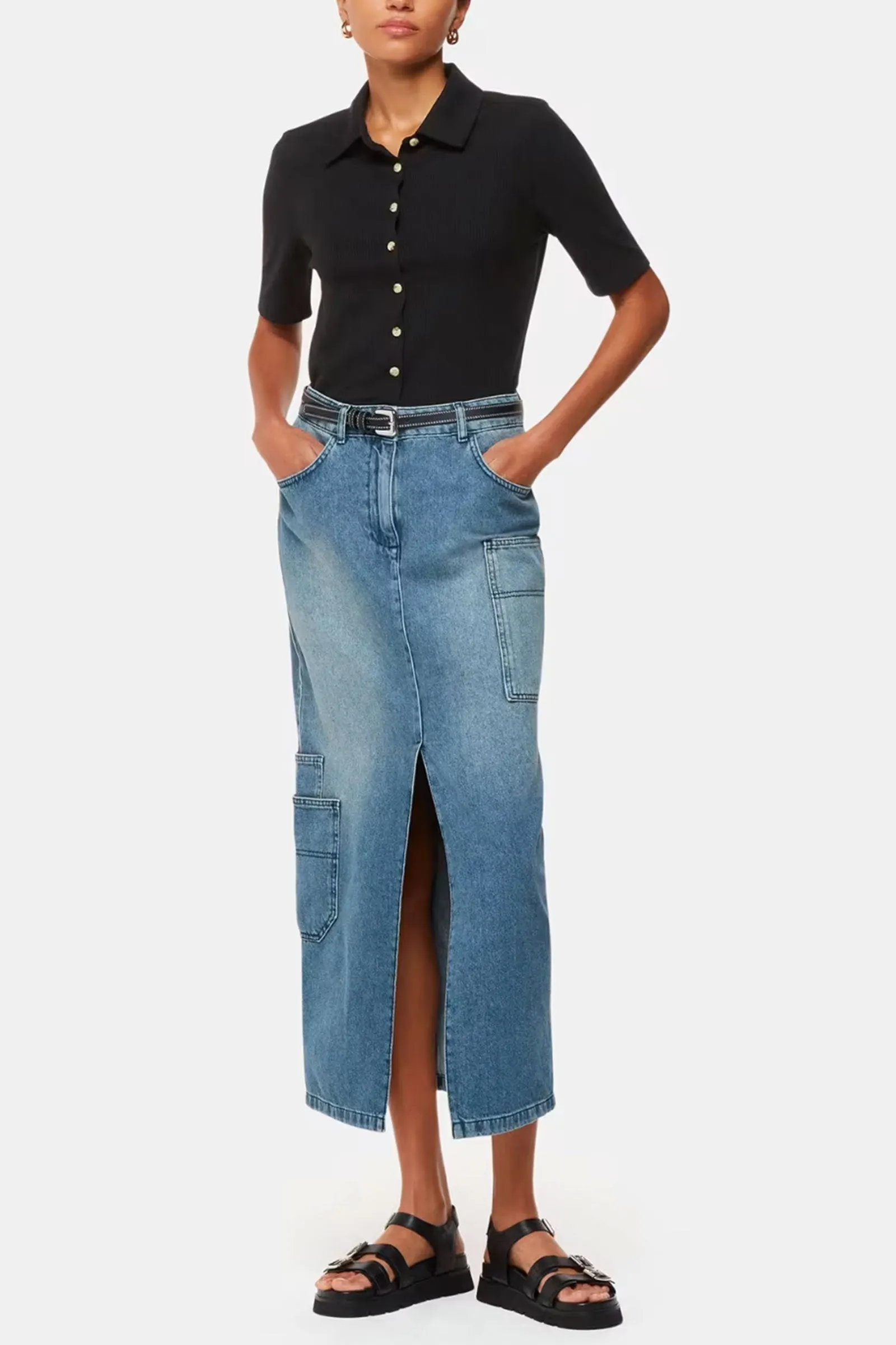 Grace Ribbed Polo