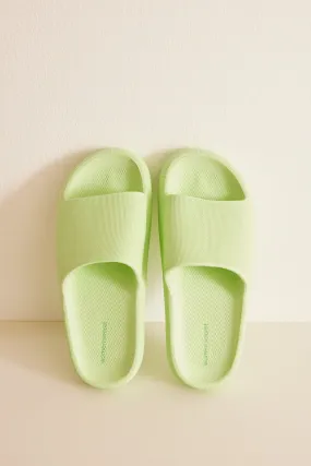 Green EVA rubber sandals