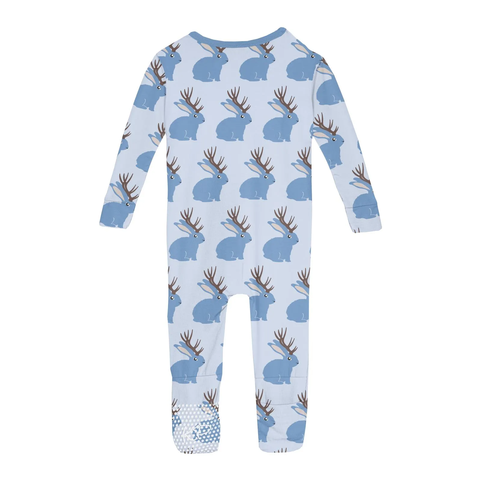 Kickee - Zipper Convertible Sleeper - Dew Jackalope