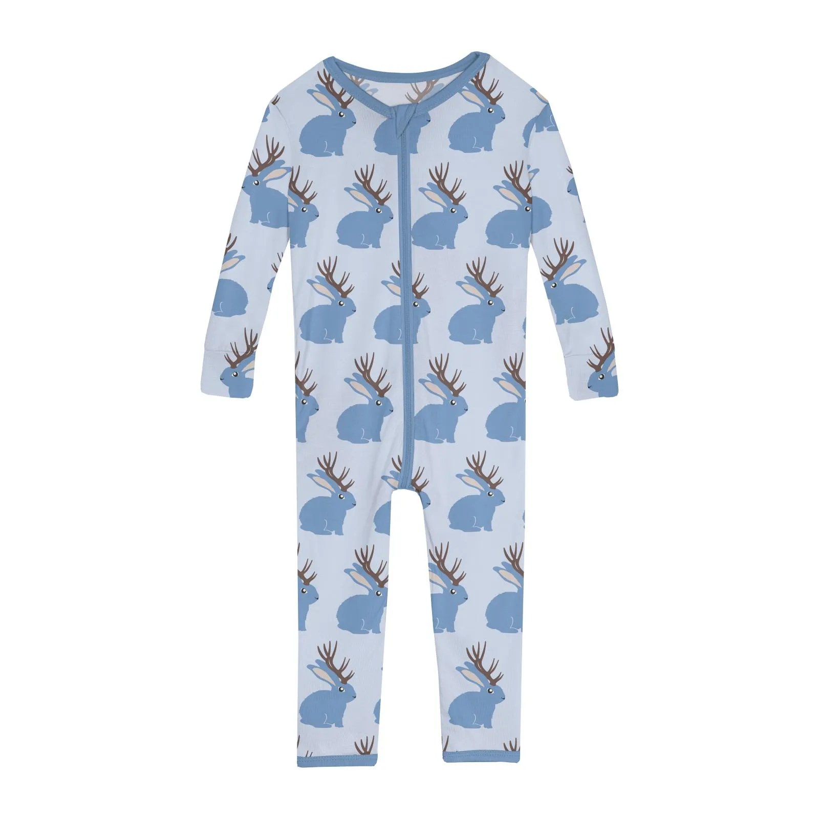 Kickee - Zipper Convertible Sleeper - Dew Jackalope