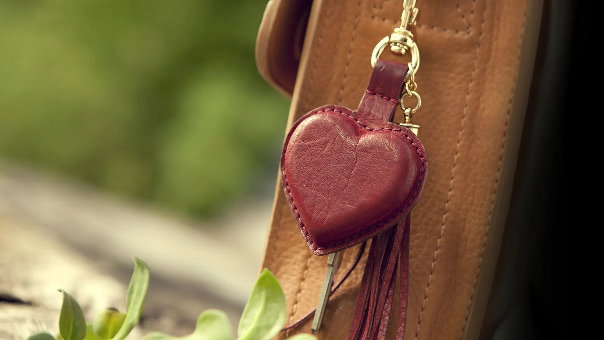 Liz Key Ring - Premium Leather Key Ring