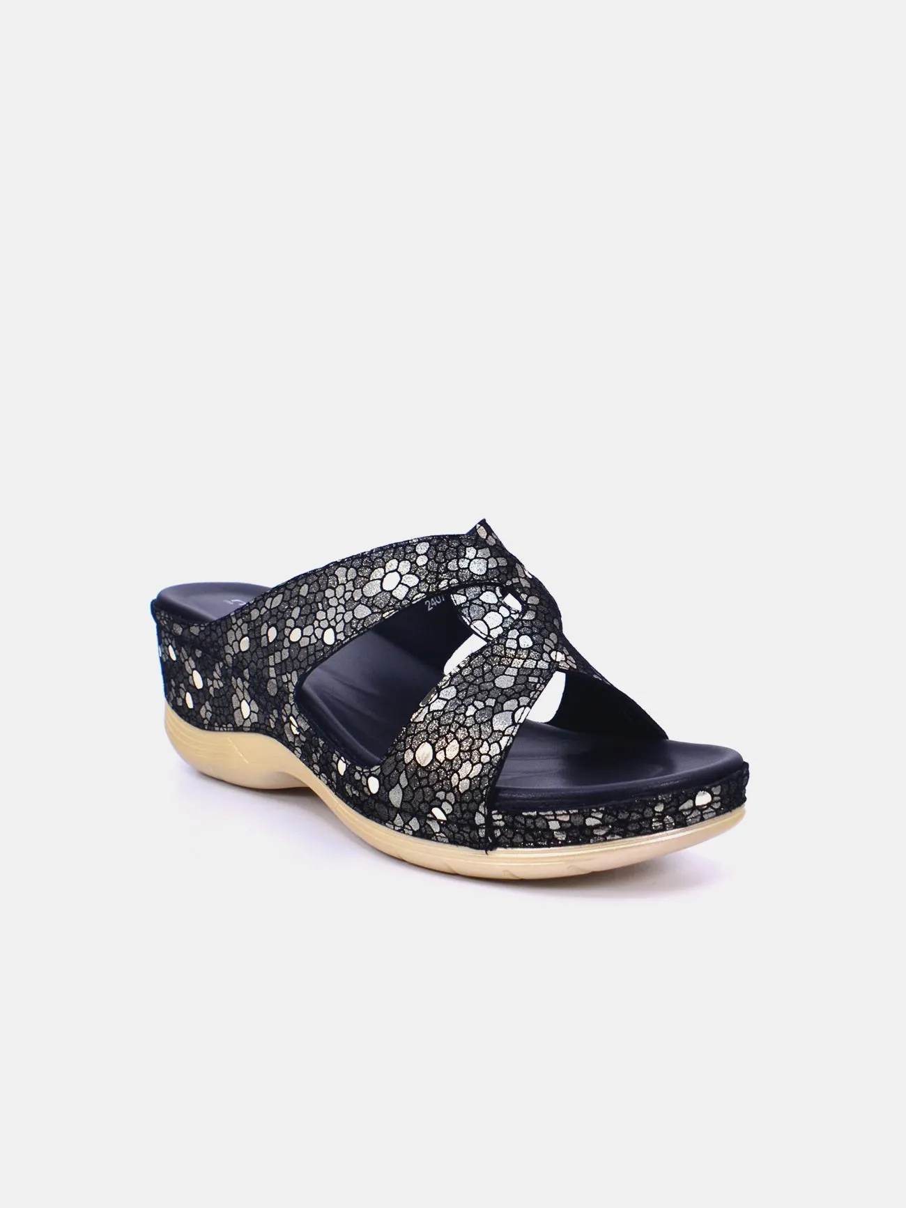Michelle Morgan 2407-3 Women's Wedge Sandals