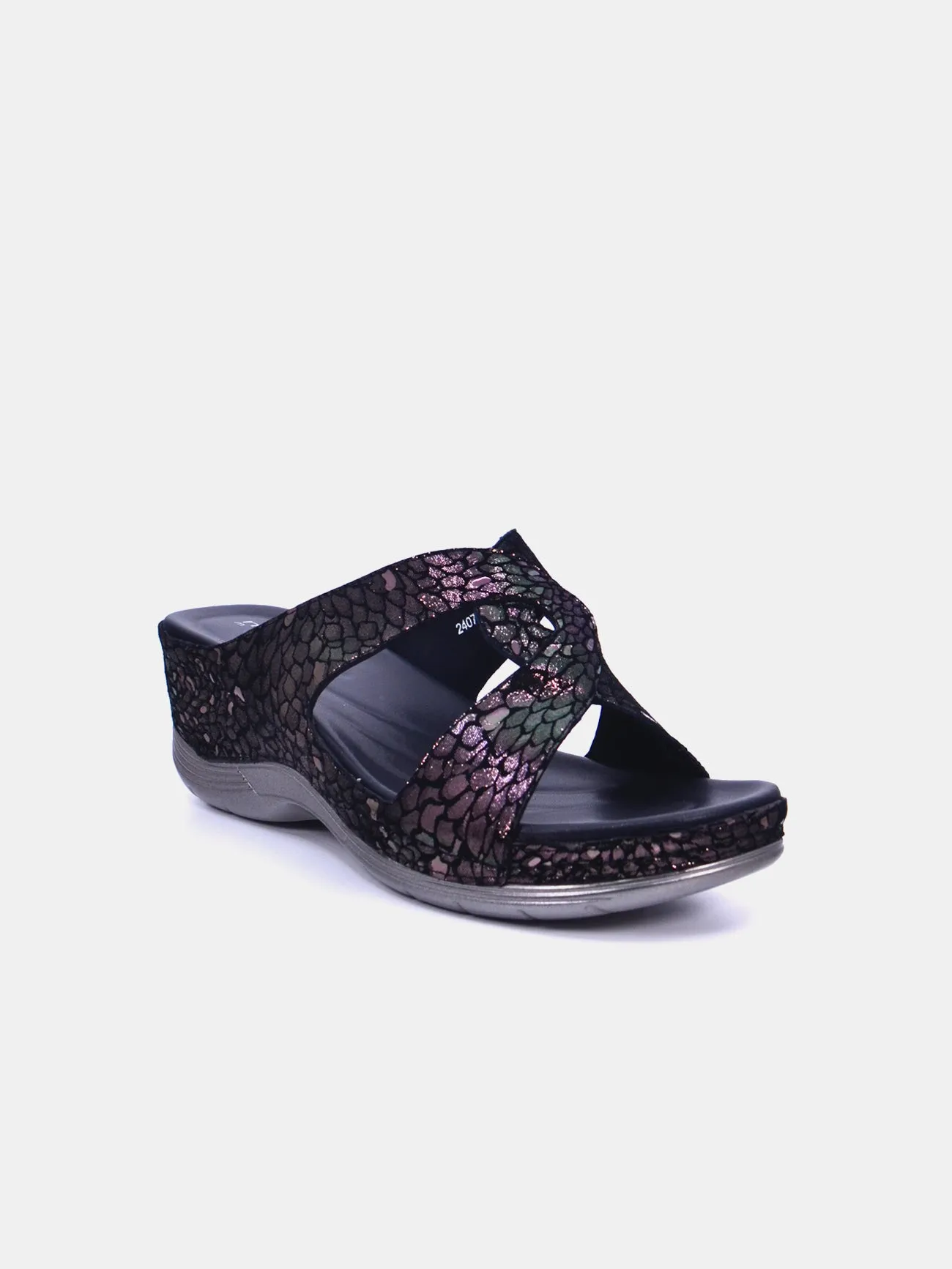 Michelle Morgan 2407-3 Women's Wedge Sandals