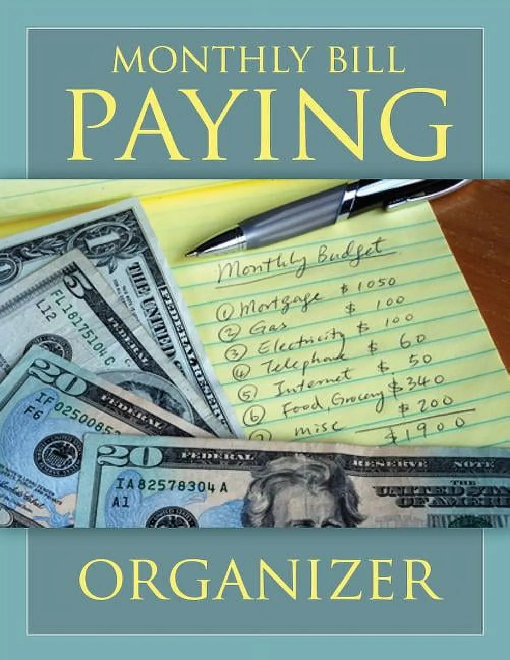 Monthly Bill Paying Organizer, (Paperback)