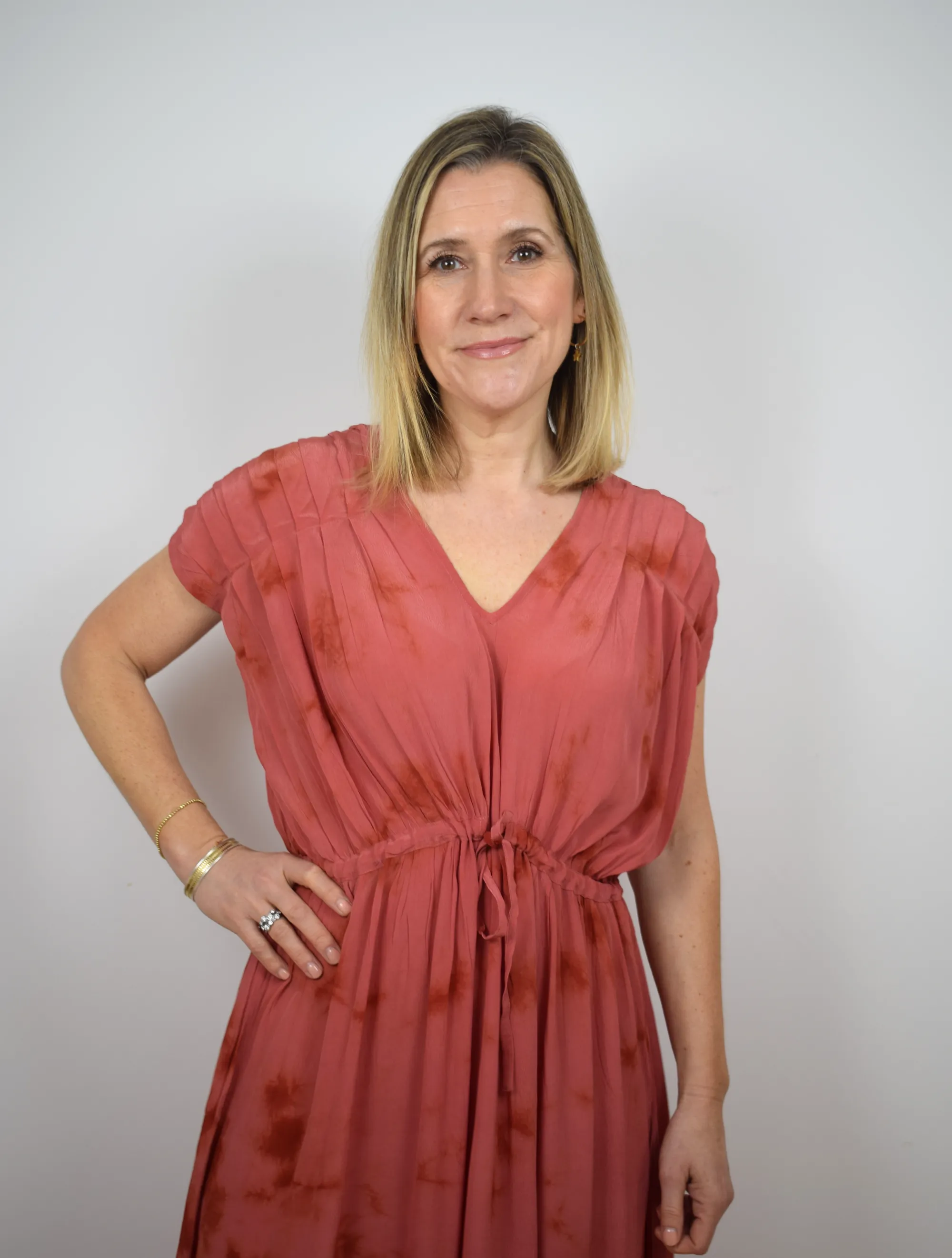 Nina Dress Strawberry Field