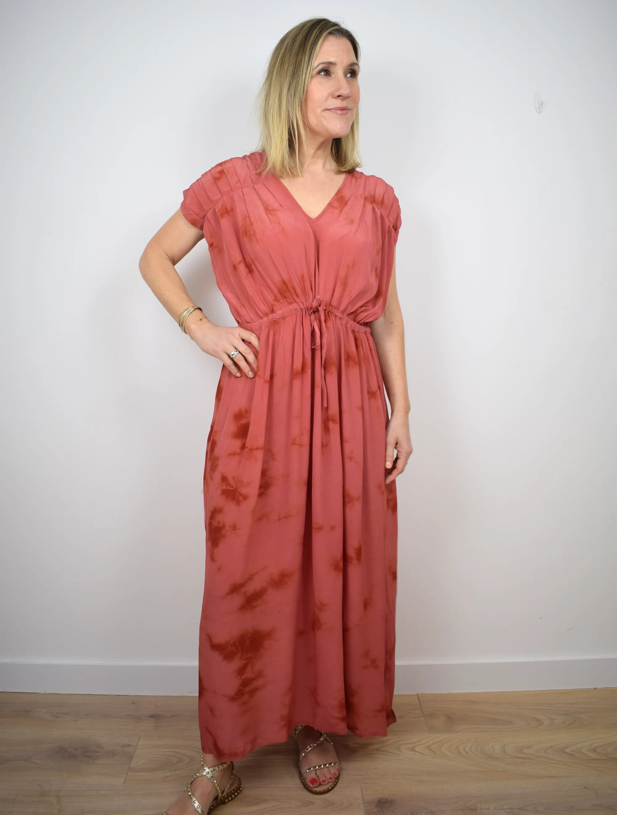 Nina Dress Strawberry Field