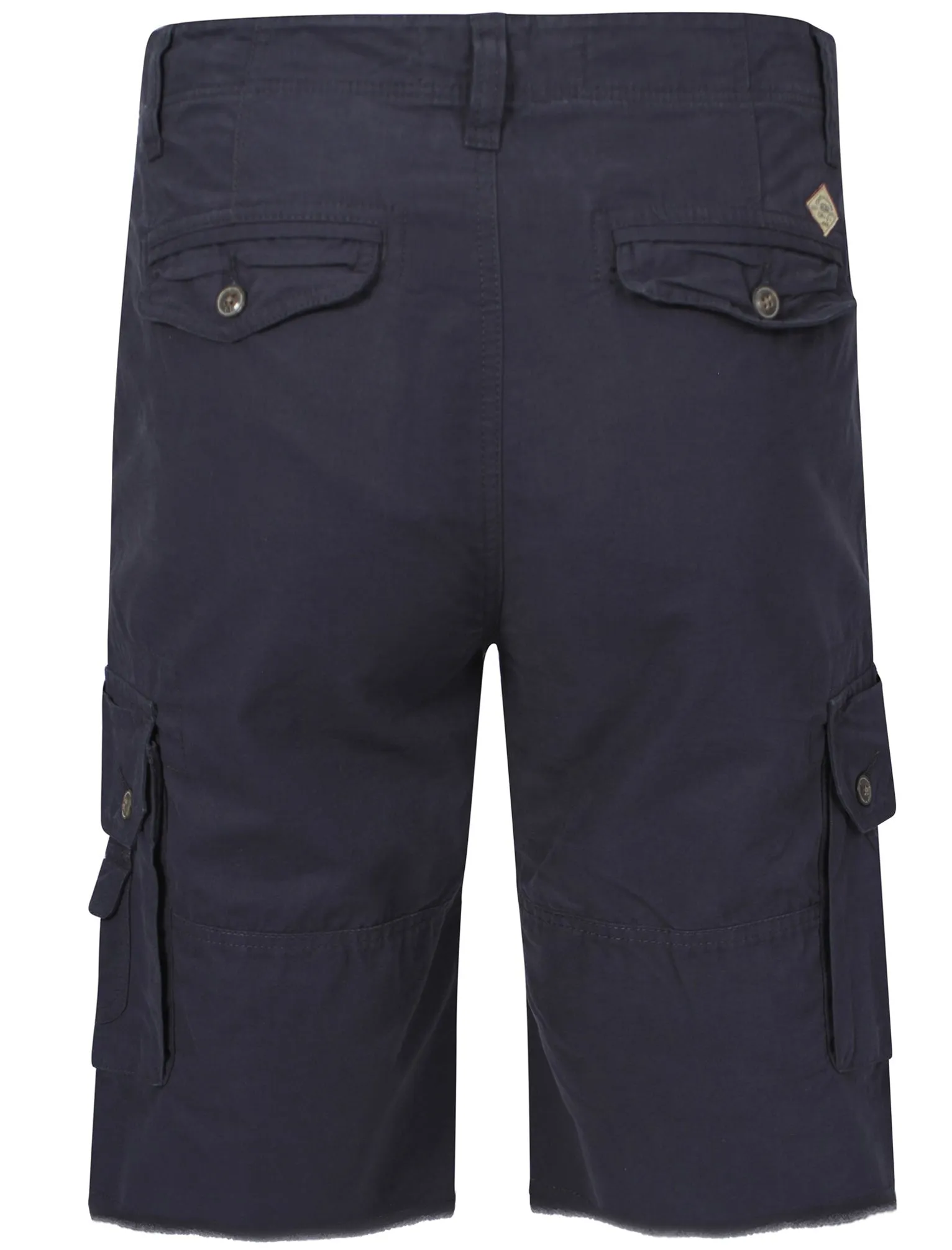 Patterson Cotton Cargo Shorts in Blue - Tokyo Laundry
