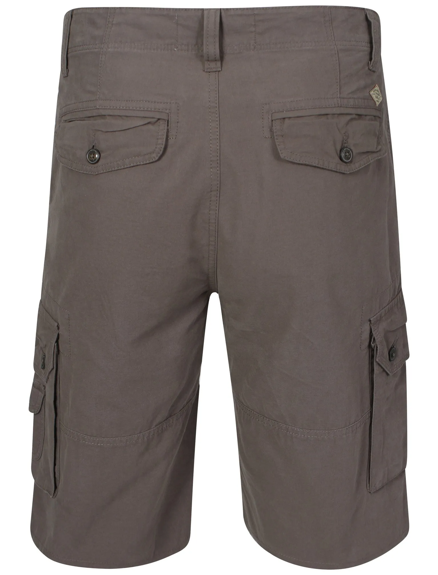 Patterson Cotton Cargo Shorts in Grey - Tokyo Laundry