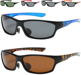 Polarized Big Wrap Around Nitrogen Golf Sunglasses