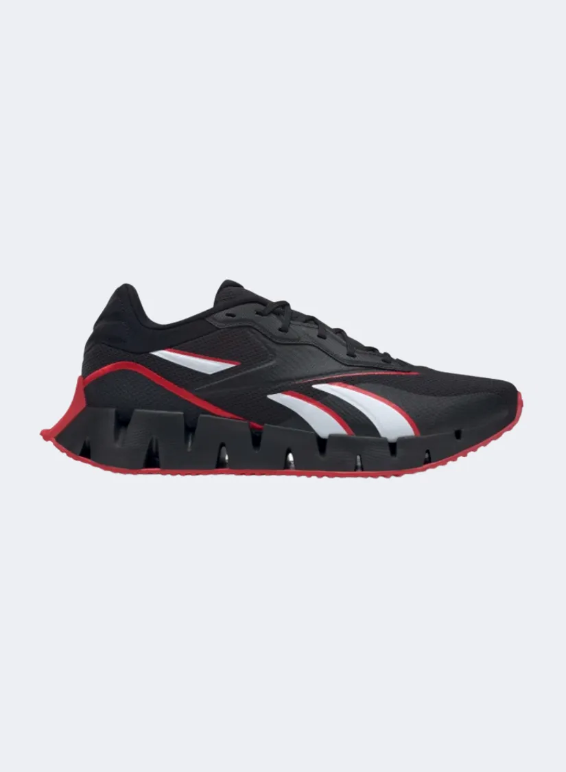 Reebok Zig Dynamica 4 Men Running Shoes Black/Red