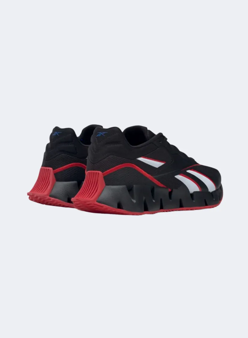 Reebok Zig Dynamica 4 Men Running Shoes Black/Red