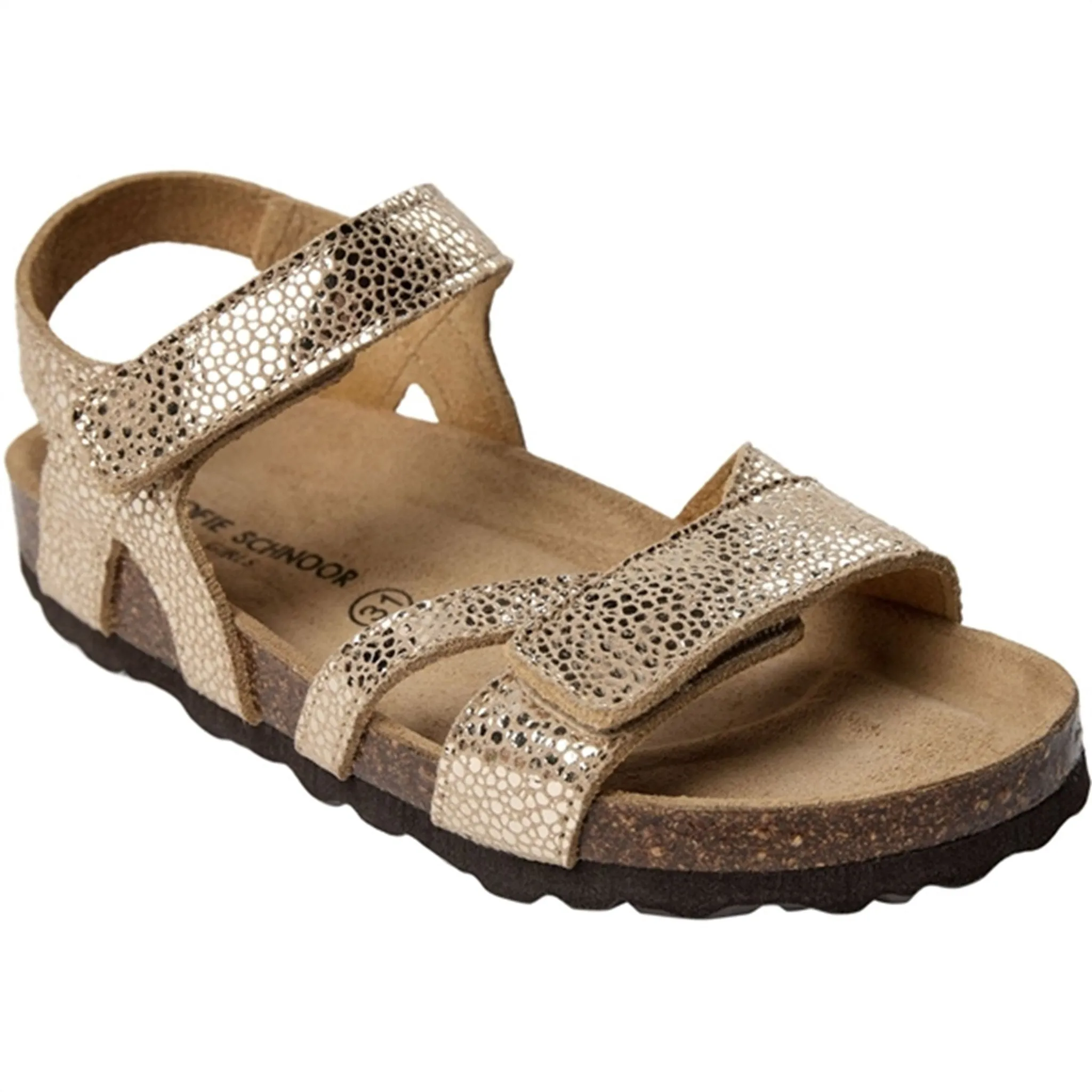 Sofie Schnoor Beige With Gold Sandals