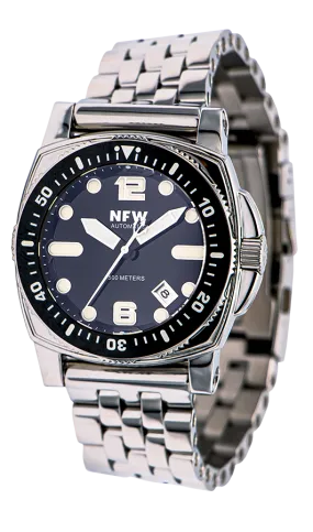 The New Shumate Diver 15720 - Polished Steel