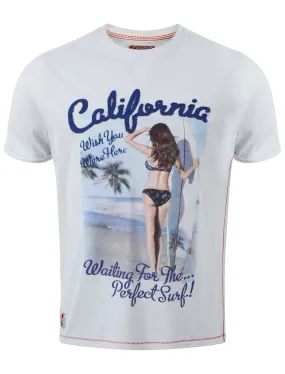 Tokyo Laundry Hanauma Bay T-shirt in Illusion Blue