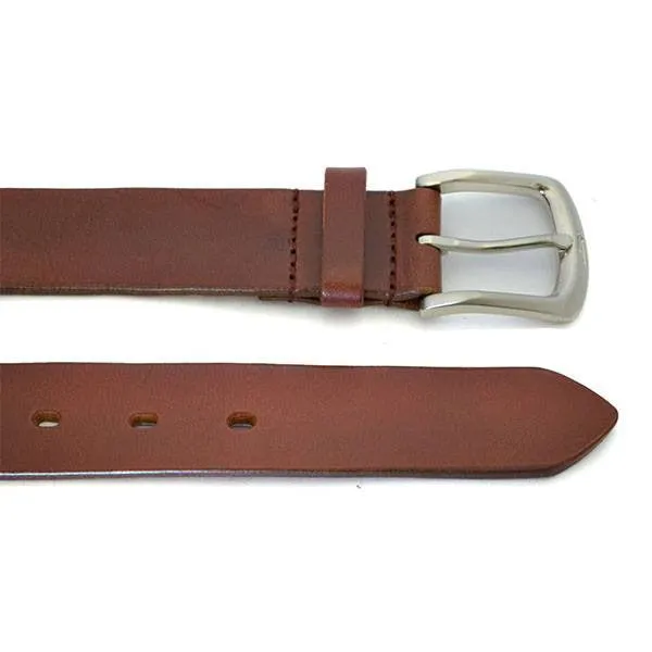 WARD - Mens Brown Tan Leather Belt