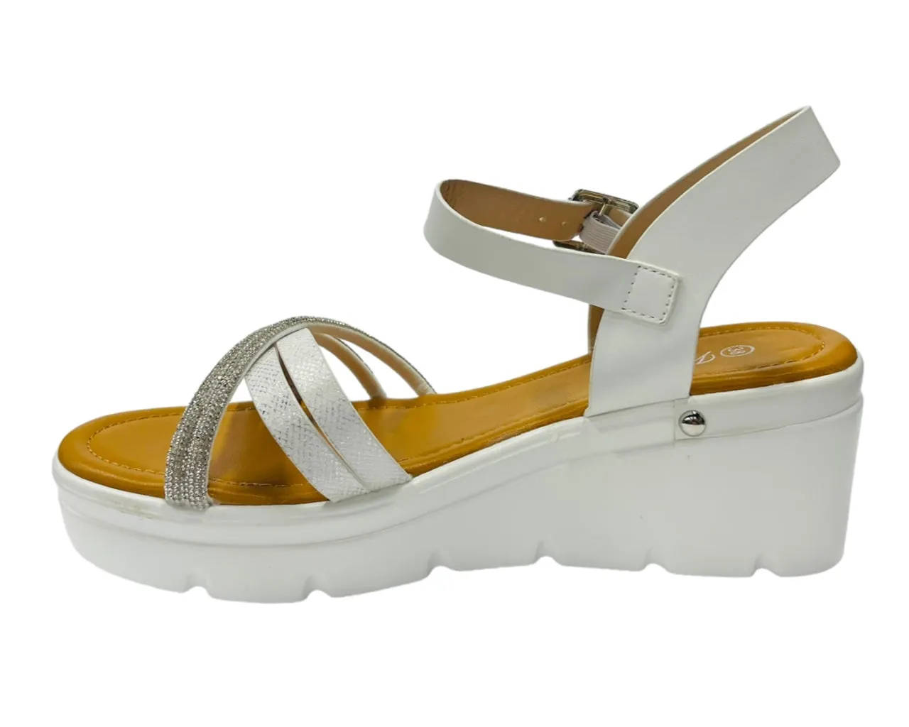 Women's Platform Ankle Strap Wedge Heel Sandals