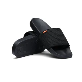 Woven Lounge PL Slide (Black)